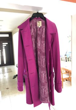 Tulle original clothing magenta coat