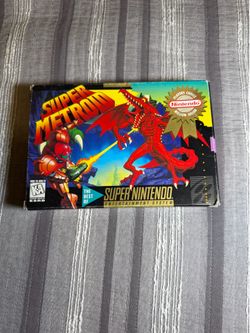 Super Metroid SNES CIB