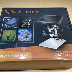 NIB 7” Digital Microscope 