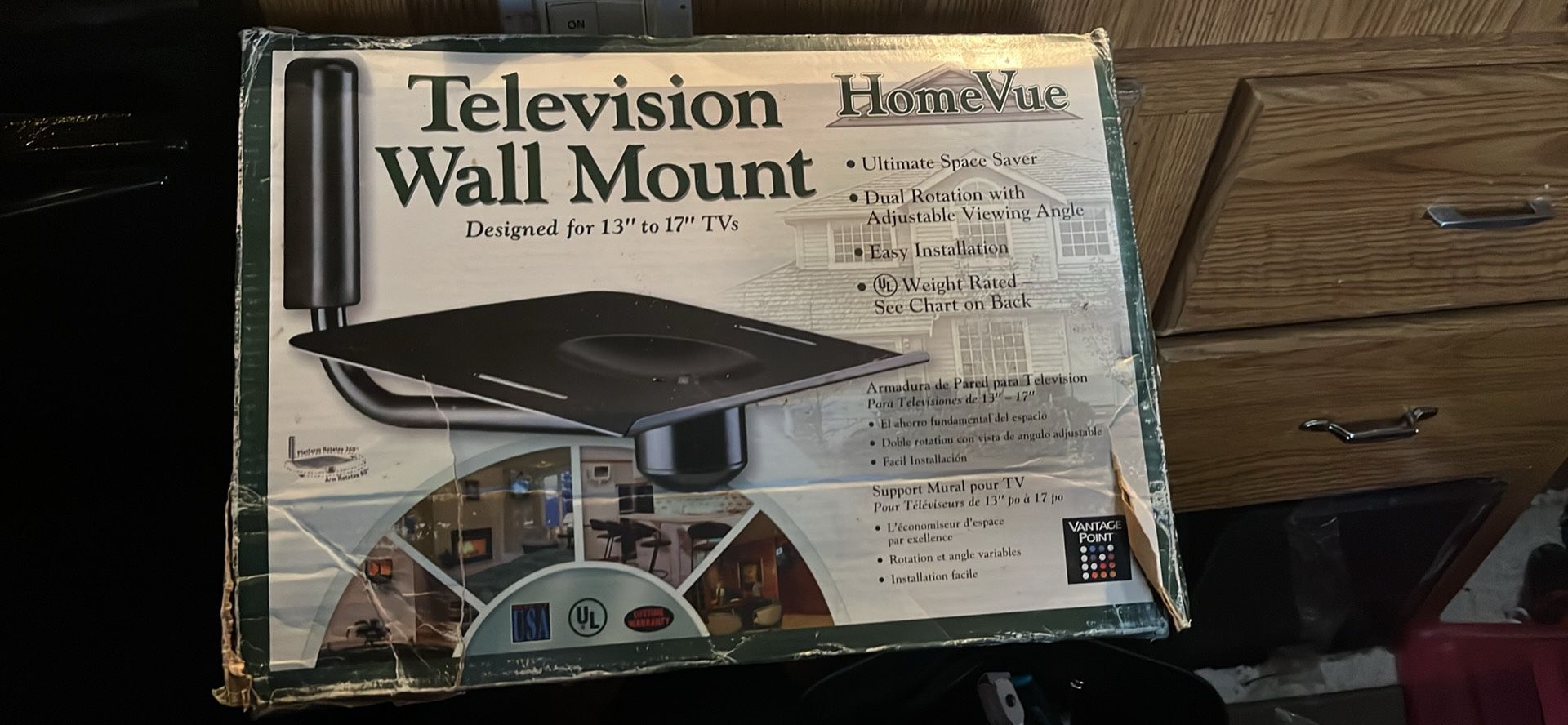 Home Vue Television Wall Mount 