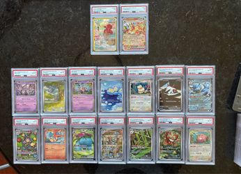 Pokemon PSA 7s and 8s!