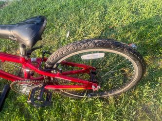 Red BMX Bike