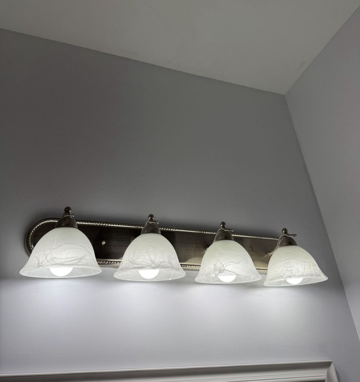 4 Light Bathroom vanity light fixture