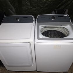 Samsung Washer And Dryer Electric Matching Set 