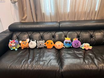 9 piece plush toys