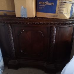 Large Wood And Marble Bar Ashley Furniture 