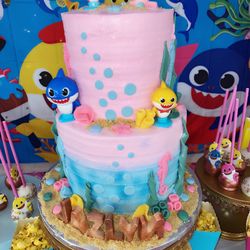 Baby Shark Cake Toppers