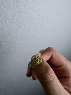 10k gold nugget ring