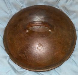 Wagner Drip Drop No. 8 Cast Iron Skillet Dutch Oven Cover Lid (READ DESC)