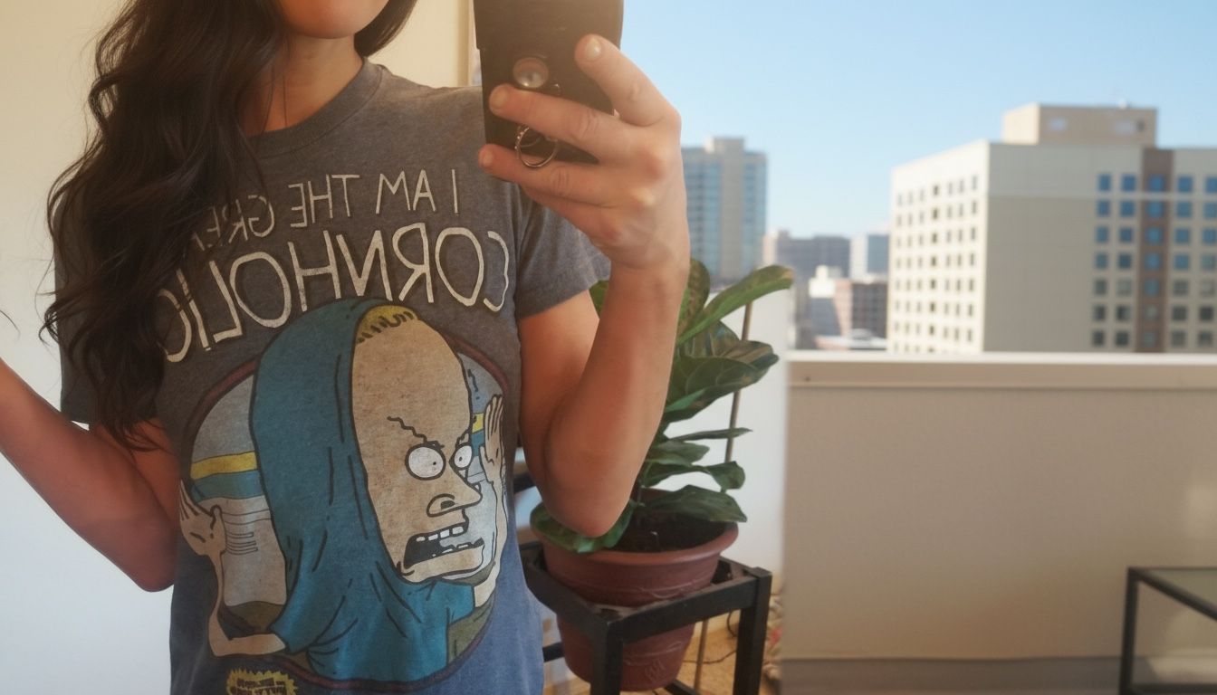 Vintage Beavis & Butt-Head Graphic Tee – Rare Find