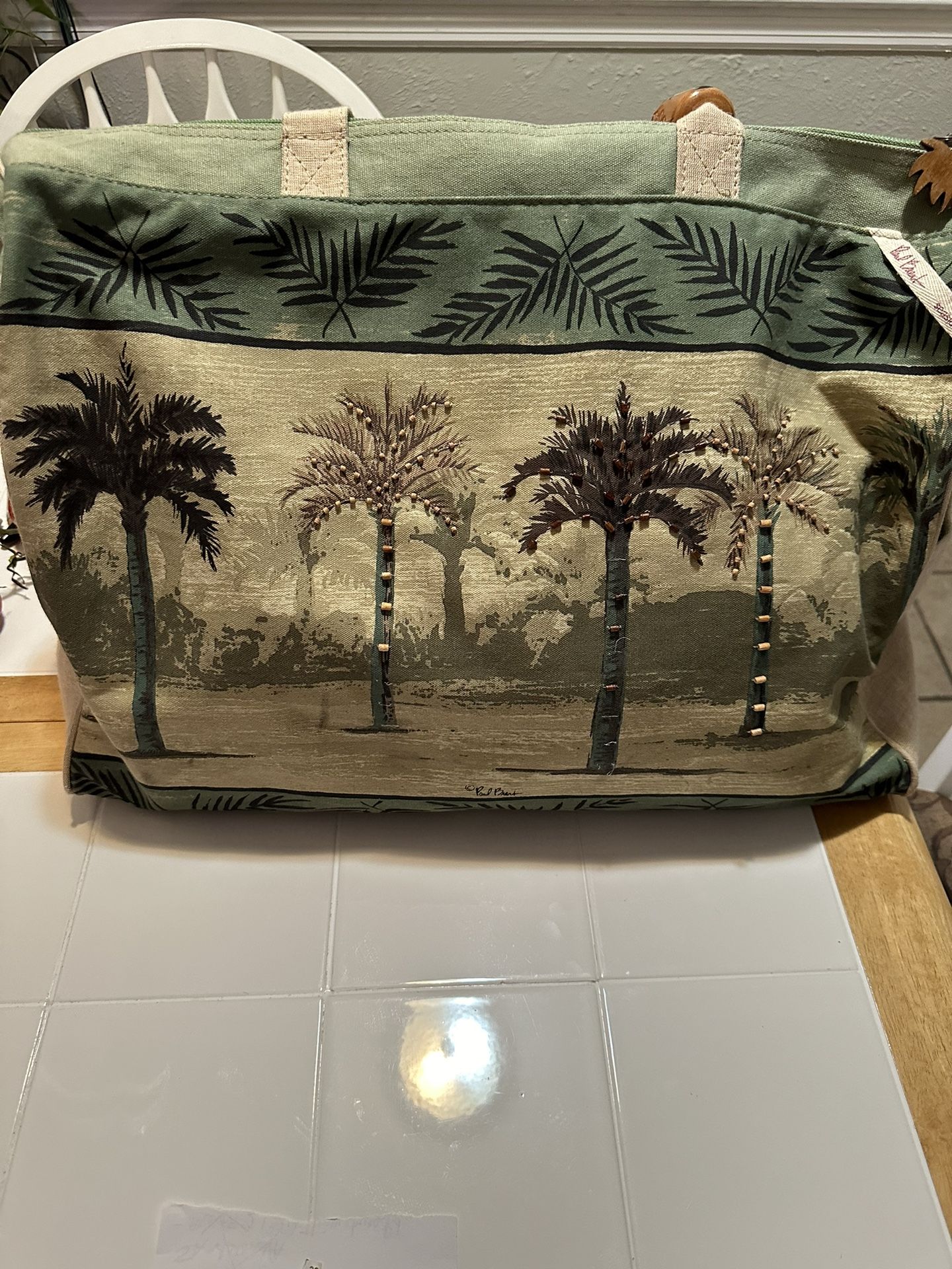 LUGGAGE SHOULDER TOTE