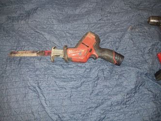 Milwaukee M12 FUEL Hackzall Reciprocating Saw (with battery $60.00)