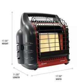 Big Buddy Pro Series 18,000 BTU Portable Radiant Propane Indoor/Outdoor Space Heater $65 obo