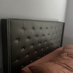 Grey Queen Size Bed frame 