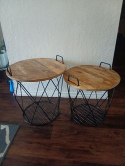 2 Side Tables