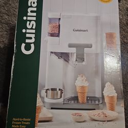 Cuisinart Soft Serve Ice Cream Machine- Mix It In Ice Cream Maker