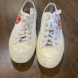 Converse Come Des Garçons Size 7M