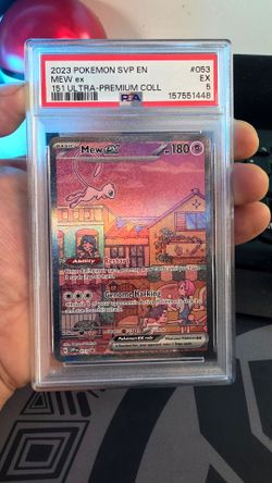 Mew ex 151 Ultra-Premium Collection #053 PSA 5