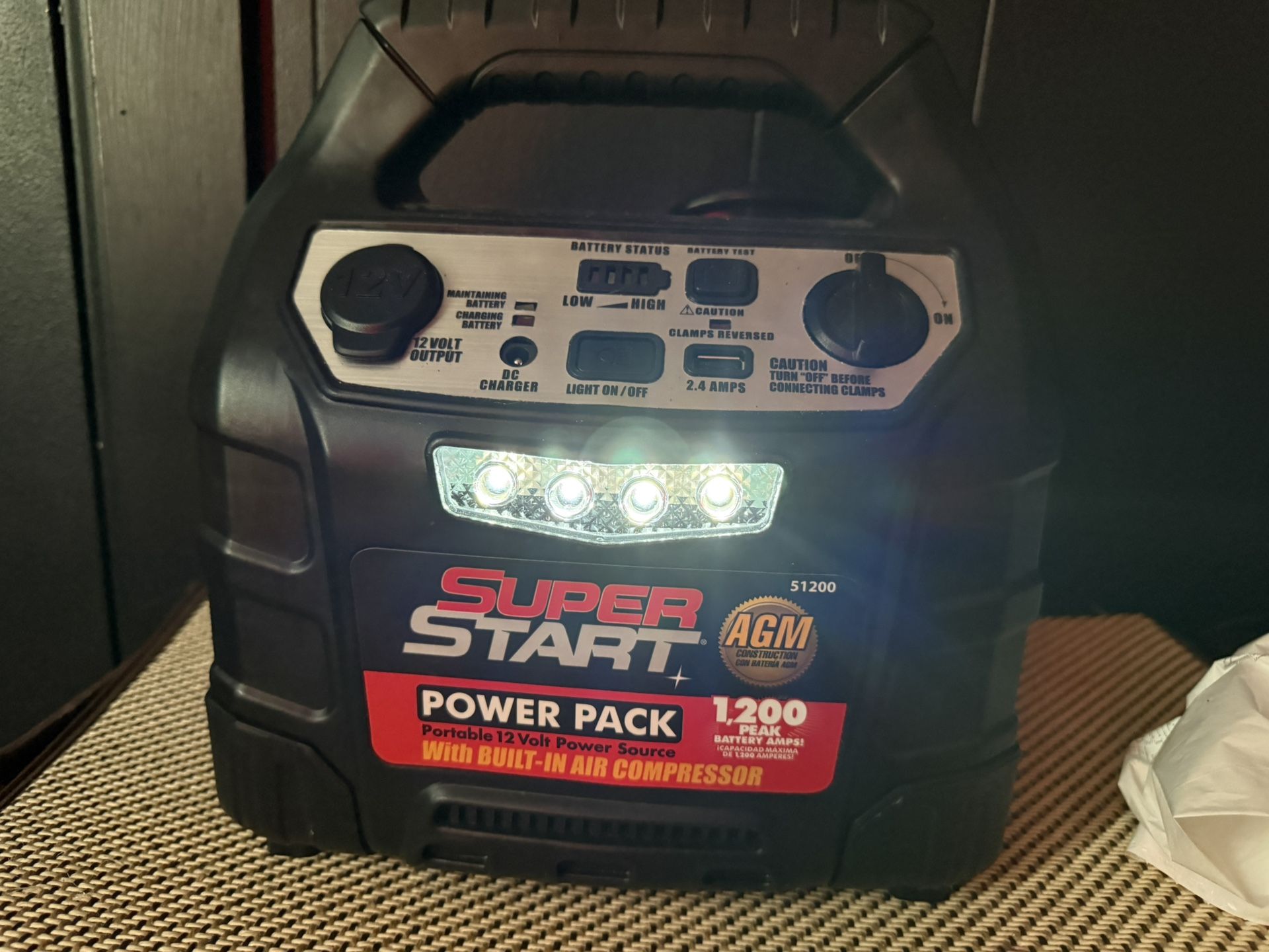 Portable Jump Starter