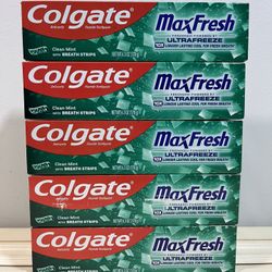 Colgate Maxfresh Toothpaste 6.3oz - 5 for $10
