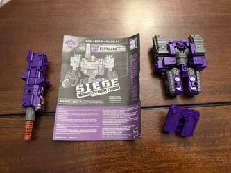 Transformers War for Cybertron WFC Siege Deluxe Class Brunt Complete