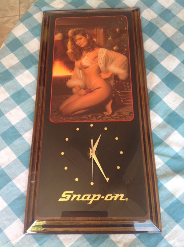 Vintage Snap On Tools Wall Clocks