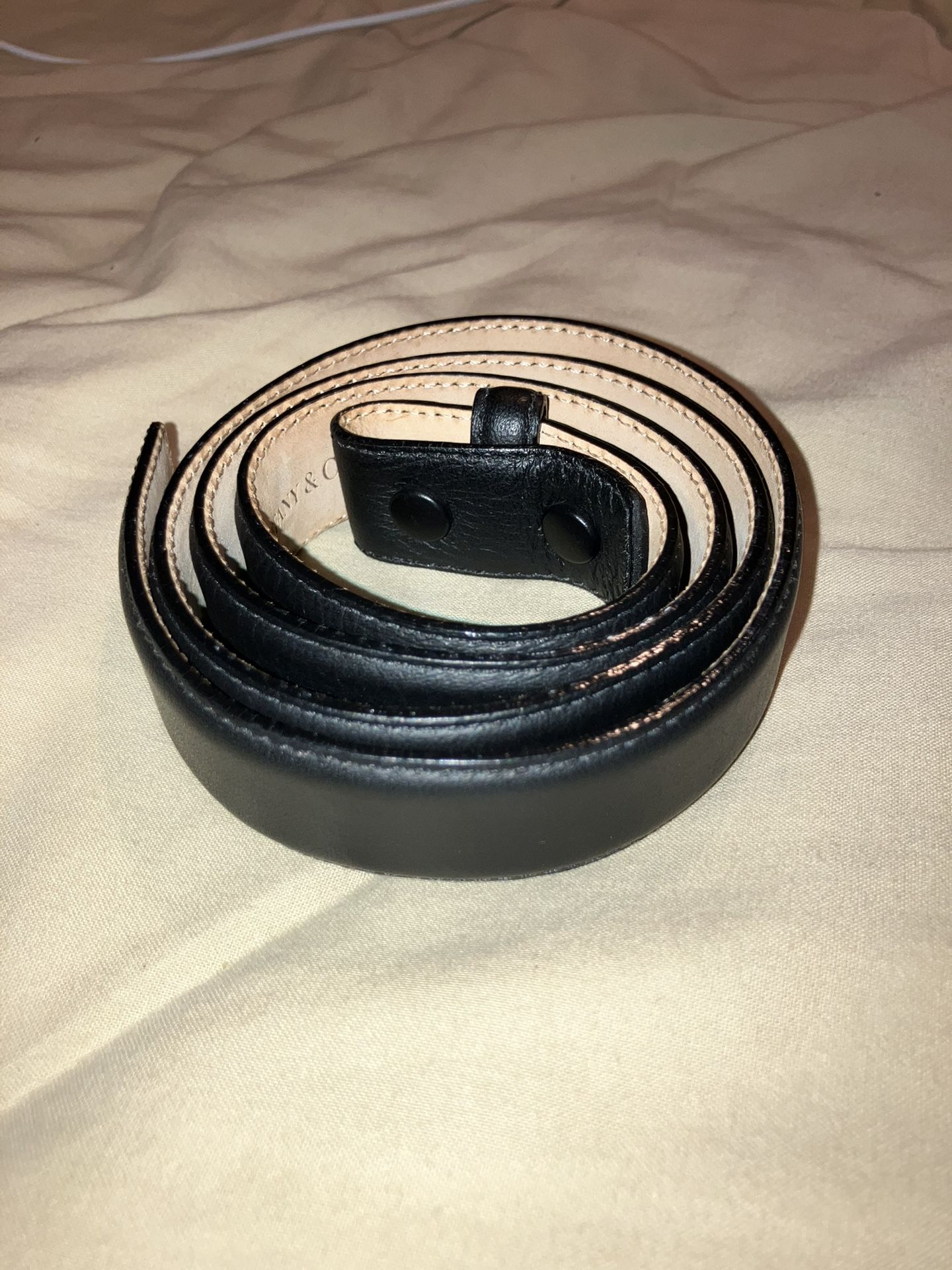 Tiffany & Co Belt Black 30”
