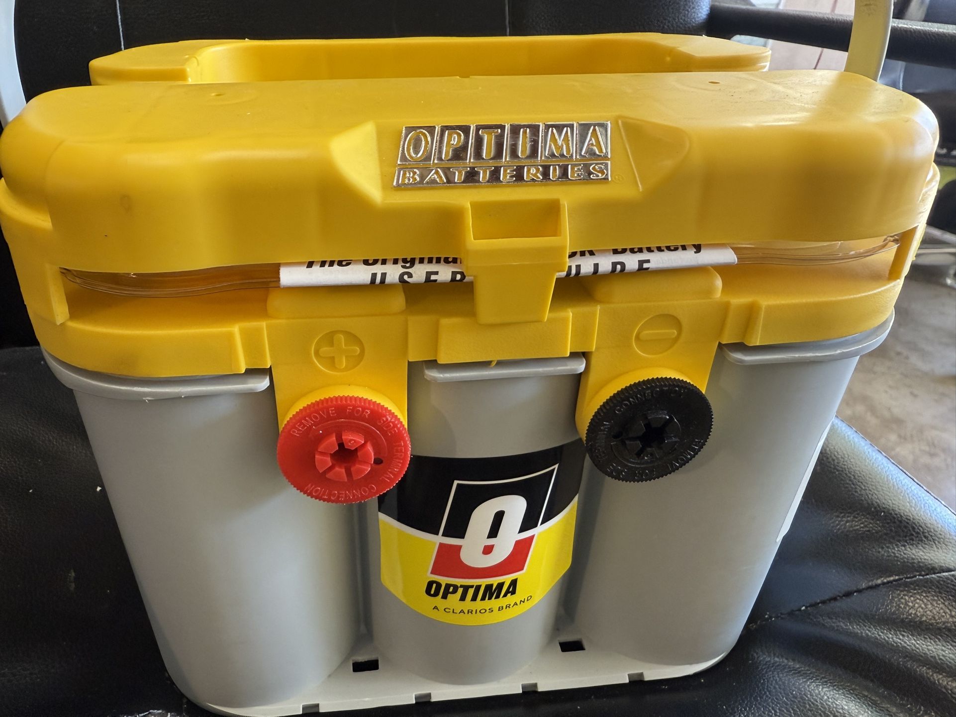 Optima Battery Yellow
