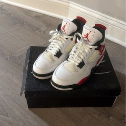 Nike Jordan 4s Red Cement