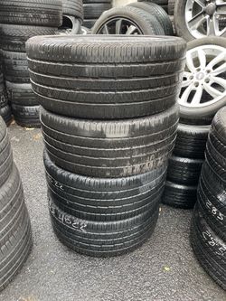 285/40R22 Continental 285/40/22 set of 4 matching used tires in great condition 350$ for 4 tires plus tax. Mount available but not included. Wheel ali