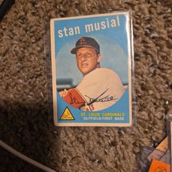 Stan Musial Baseball Card