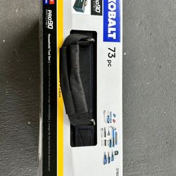 KOBALT HOUSEHOLD 73 PCS TOOLBOX SET (NUEVO)