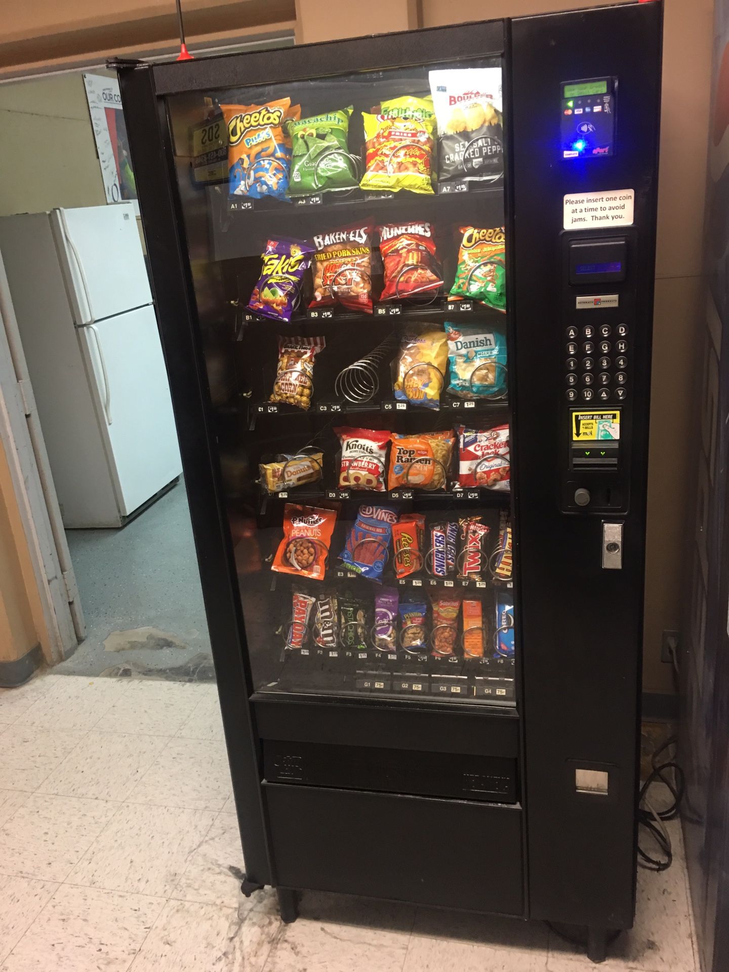 soda and snack vending machines