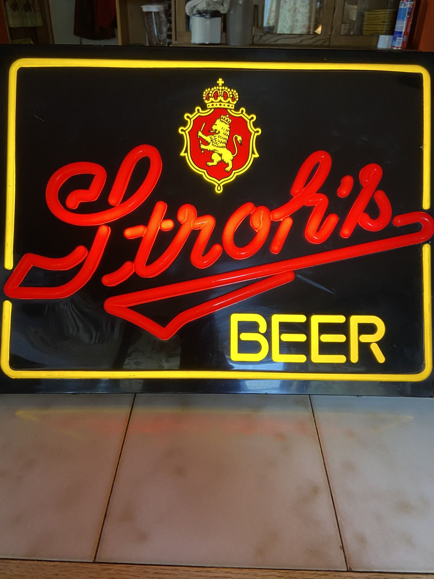 Lighted Beer Sign