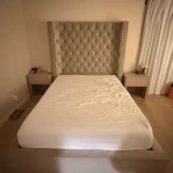 Bed Frame Only, Mattress Not For Sale 