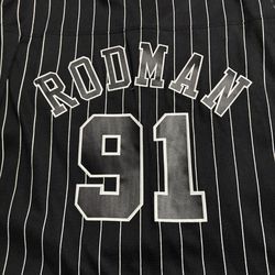 Dennis Rodman Bulls Hockey Jersey