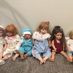 Variety Of High end Dolls