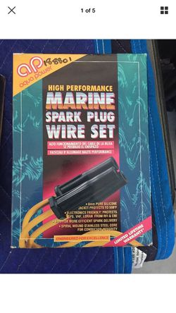 Aqua power marine spark plug wire set