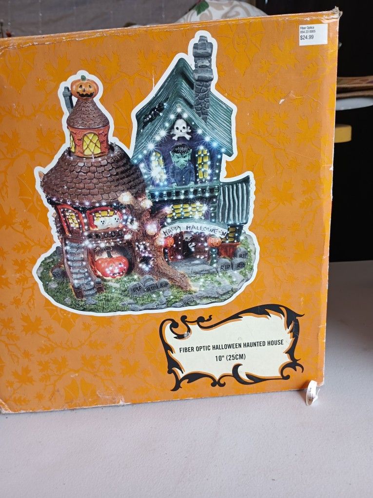 Halloween Fiber Optic Haunted House For 20.00