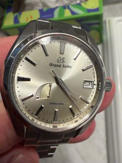 Grand Seiko SBGA201 Spring Drive Watch Excellent + Box & Papers