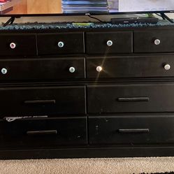 49 X 30 Light Oak Bookshelf $15, 52 High By 32 1/2 Wide dark Green armoire 52 High By 32 Wide $40,