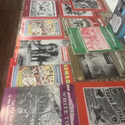 Vintage Circus Magazine Log Of 17.  Bandwagon, The White Tops 