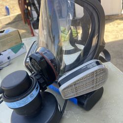 Full Face Mask Air Purifying Respirator 