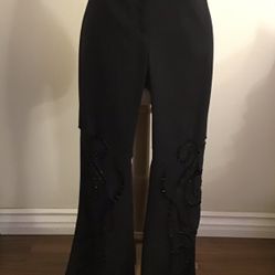 SHERI BODELL BLACK PANTS SIZE 6