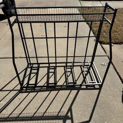 4 Bike Stand rack with Storage Shelf