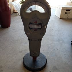 Vintage parking meter