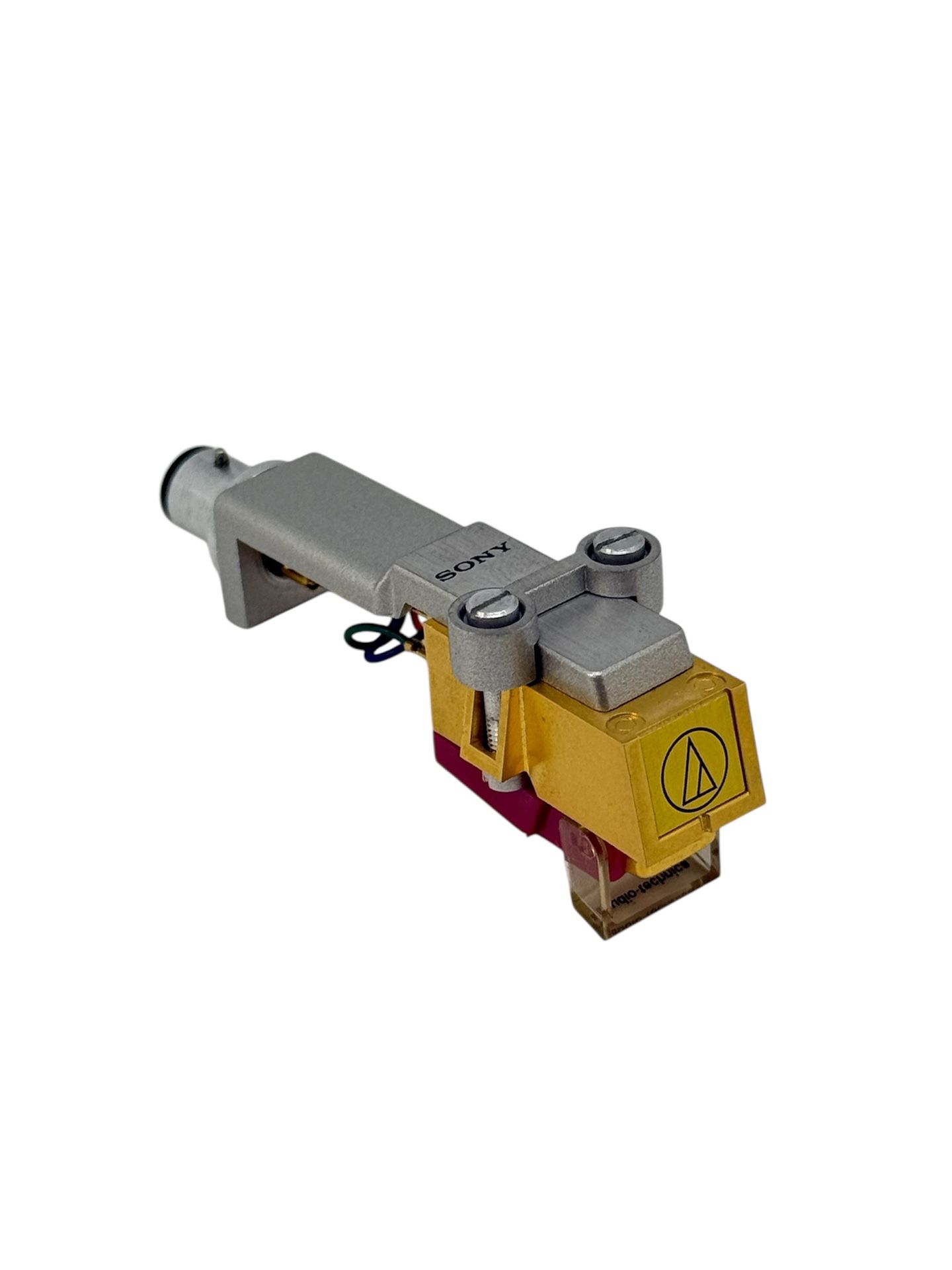 Audio-Technica AT M14LC Dual Magnet Cartridge with Sony Silver Shell Mount