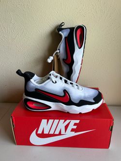 Nike Air Max Nova White Black Red Sneakers
