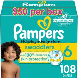 Pampers Swaddlers Size 6 Jumbo