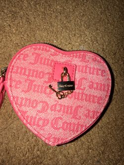 Juicy Couture Heart-Shaped Coin Purse